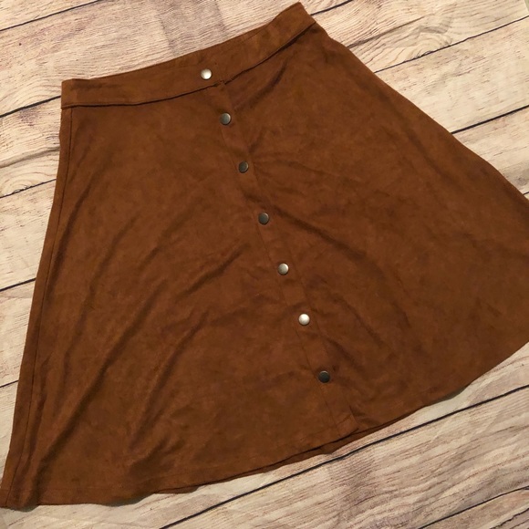 Rue21 Dresses & Skirts - Rue21 Juniors Faux Suede Skirt